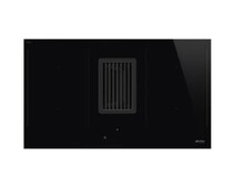 SMEG HOBD482D2 Индукционная варочная панель со встроенной вытяжкой, 80 см, Multizone, прямой край