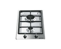 SMEG PGF32G Газовая варочная панель, 31 см,нержавеющая сталь, фурнитура серебристая.