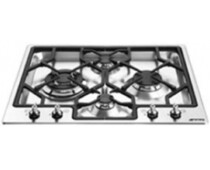 SMEG PGF64-4 Газовая варочная панель,62 см, нержавеющая сталь, низкий монтаж с бортиком 3 мм