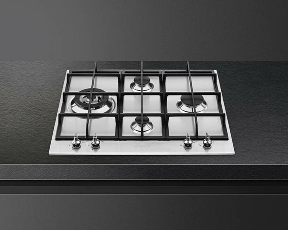 SMEG PX364L Газовая варочная панель,60 см, нержавеющая сталь