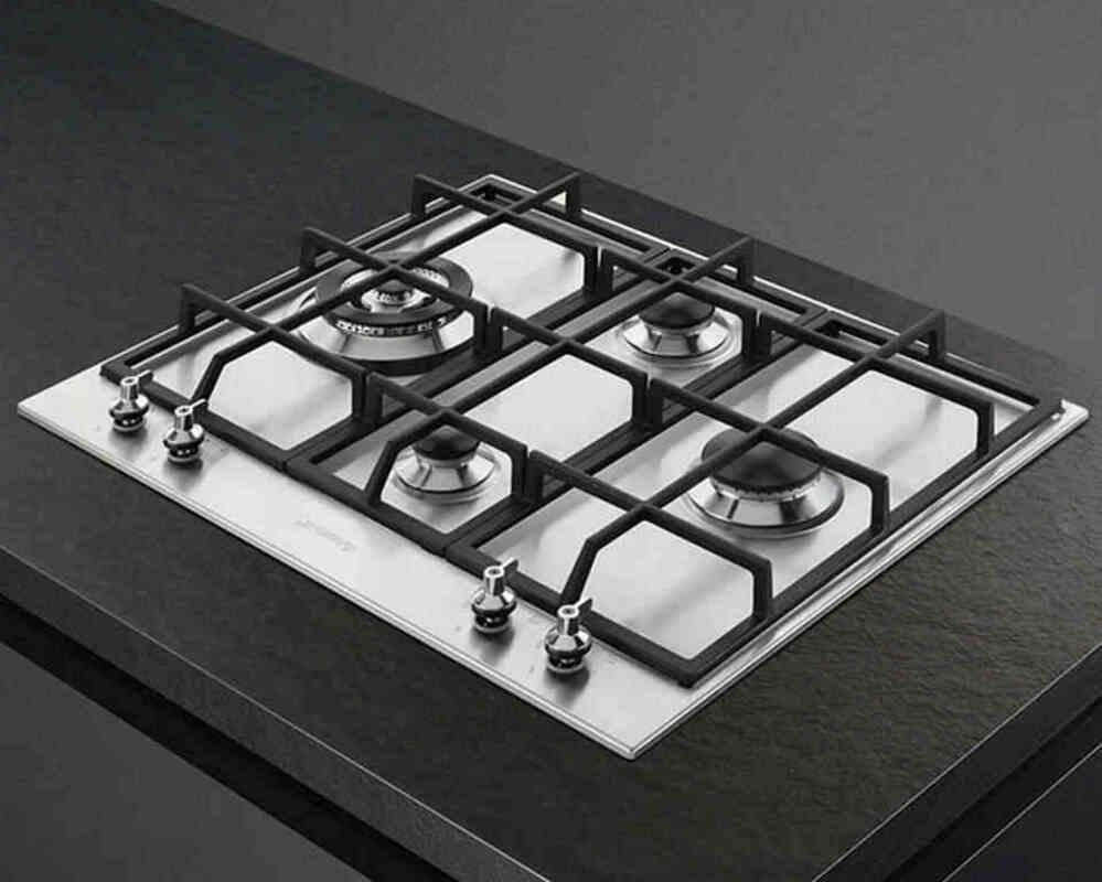 SMEG PX364L Газовая варочная панель,60 см, нержавеющая сталь