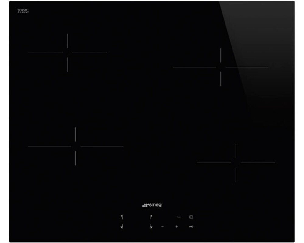 SMEG SE264TD1 Cтеклокерамическая варочная панель, 60 см, прямой край