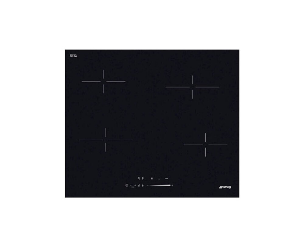 SMEG SE464TD Cтеклокерамическая варочная панель, 60 см, прямой край