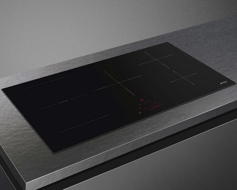 SMEG SI1M4954D Индукционная варочная панель, 90 см, Multizone, с функцией AutoVent 2.0, прямой край