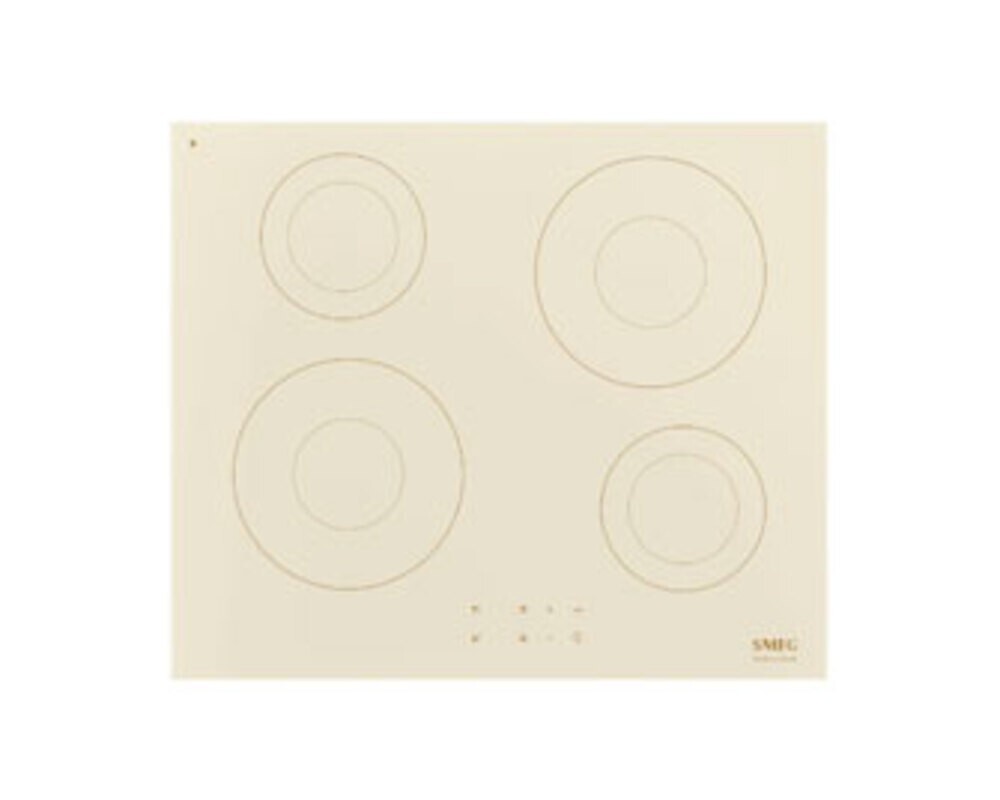 SMEG SI2641DP Индукционная варочная панель, 60 см, прямой край, кремовая