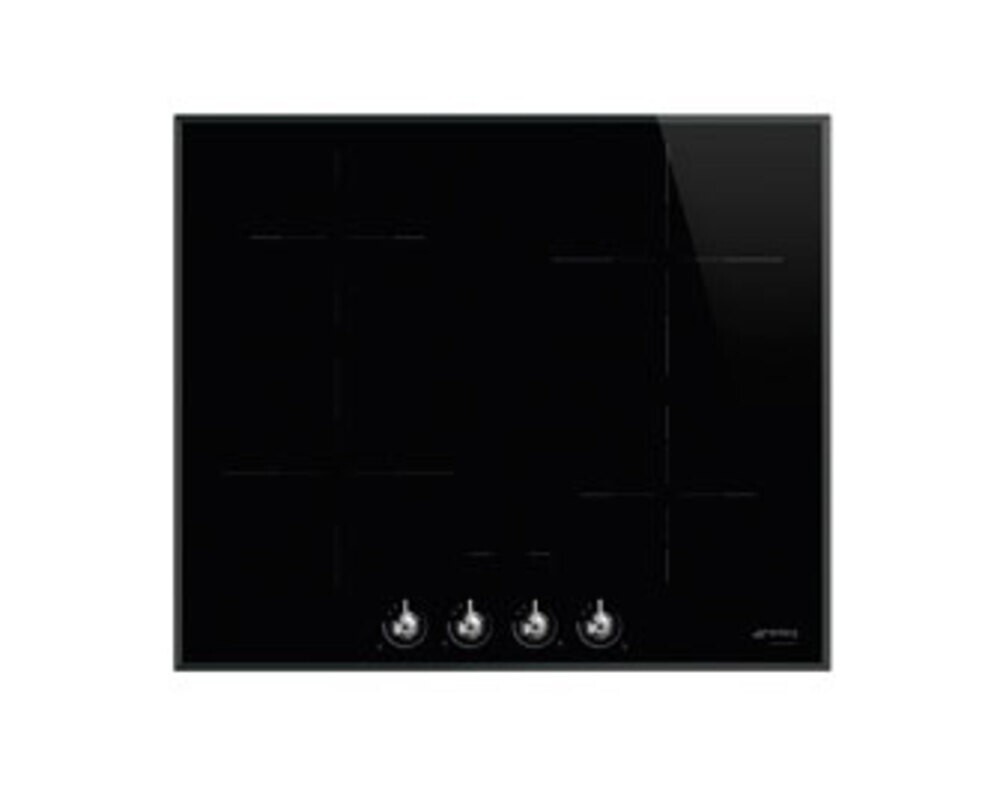 SMEG SI364BM Индукционная варочная панель,60 см, скошенный край