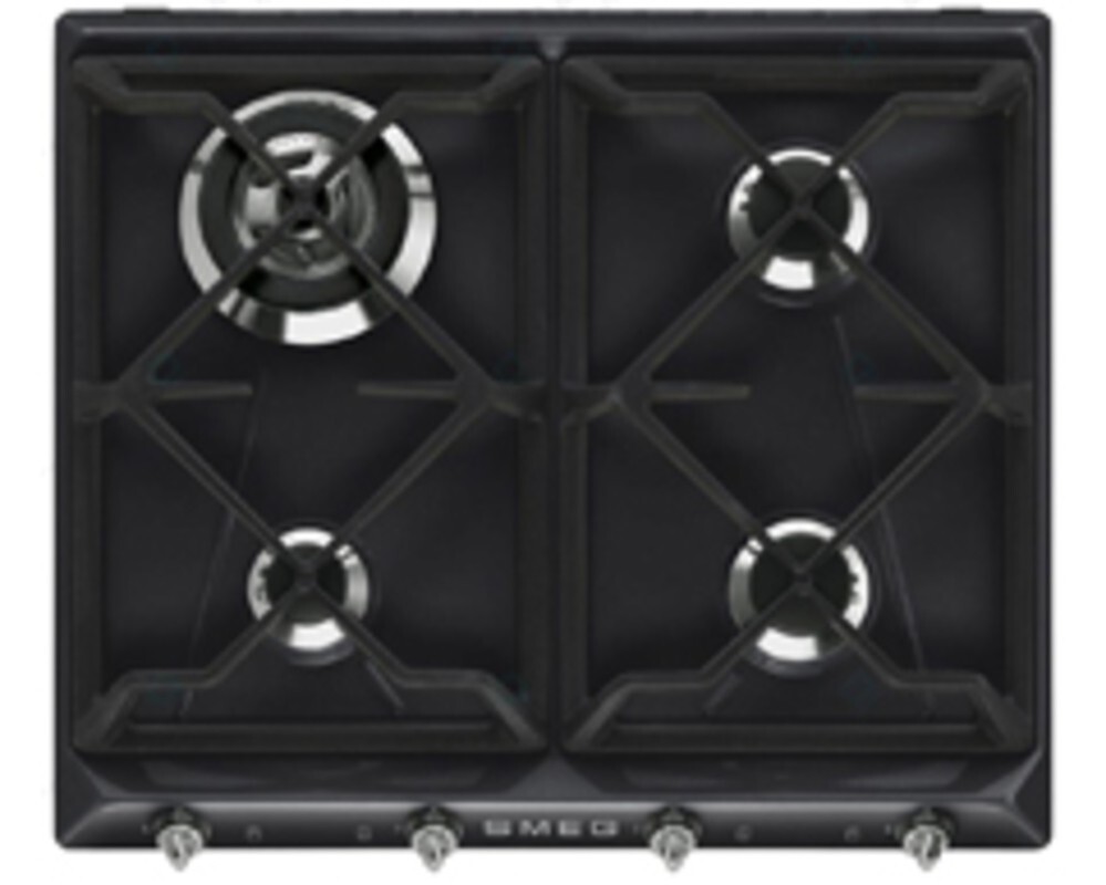 SMEG SR964NGH Газовая варочная панель,60 см, черная