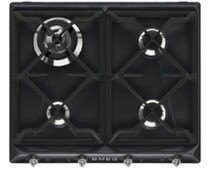 SMEG SR964NGH Газовая варочная панель,60 см, черная