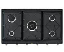 SMEG SRV896AOGH Газовая варочная панель,90 см, антрацит, фурнитура латунная