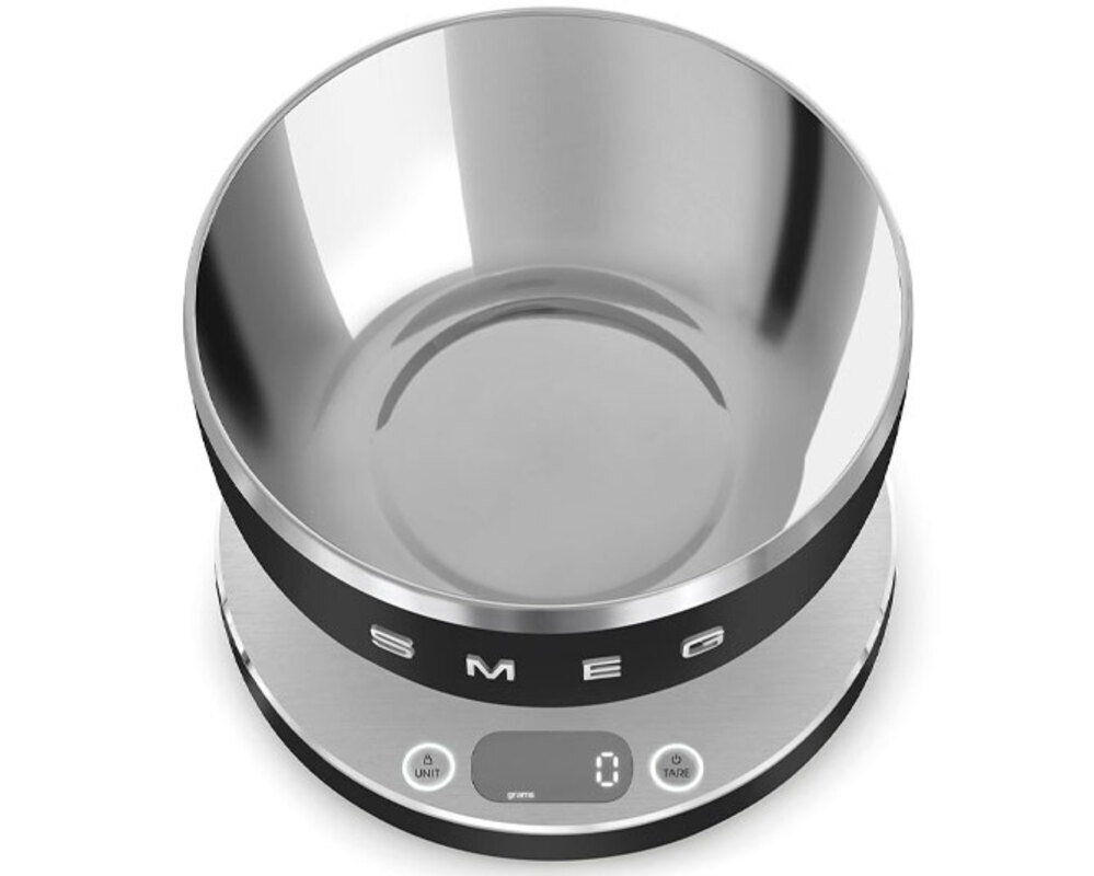 SMEG KSC01BLMWW Кухонные весы, цвет чёрный матовый