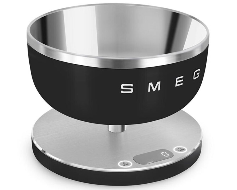 SMEG KSC01BLMWW Кухонные весы, цвет чёрный матовый