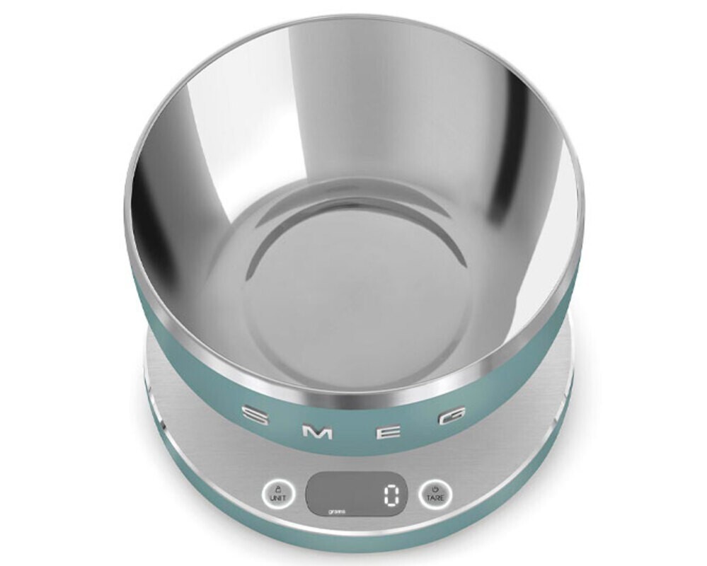 SMEG KSC01EGMWW Кухонные весы, цвет изумрудно-зеленый матовый