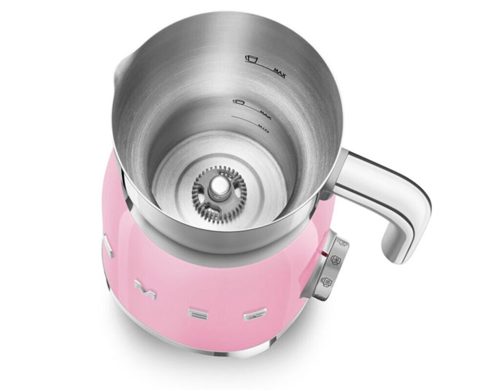 SMEG MFF11PKEU Вспениватель молока, розовый