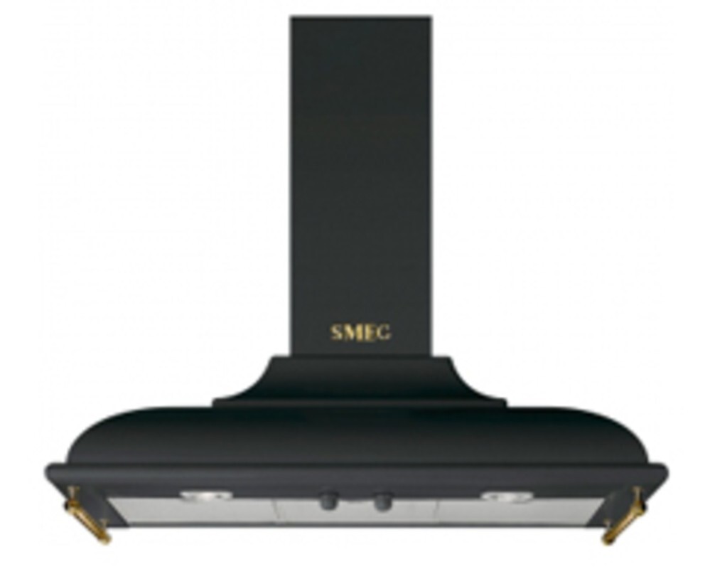 SMEG KC19AOE Вытяжка настенная,89,5 см, антрацит