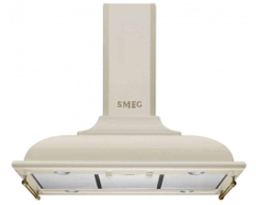 SMEG KCI19AOE Вытяжка островная, 90 см,антрацит
