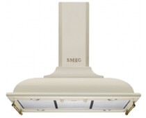 SMEG KCI19AOE Вытяжка островная, 90 см,антрацит