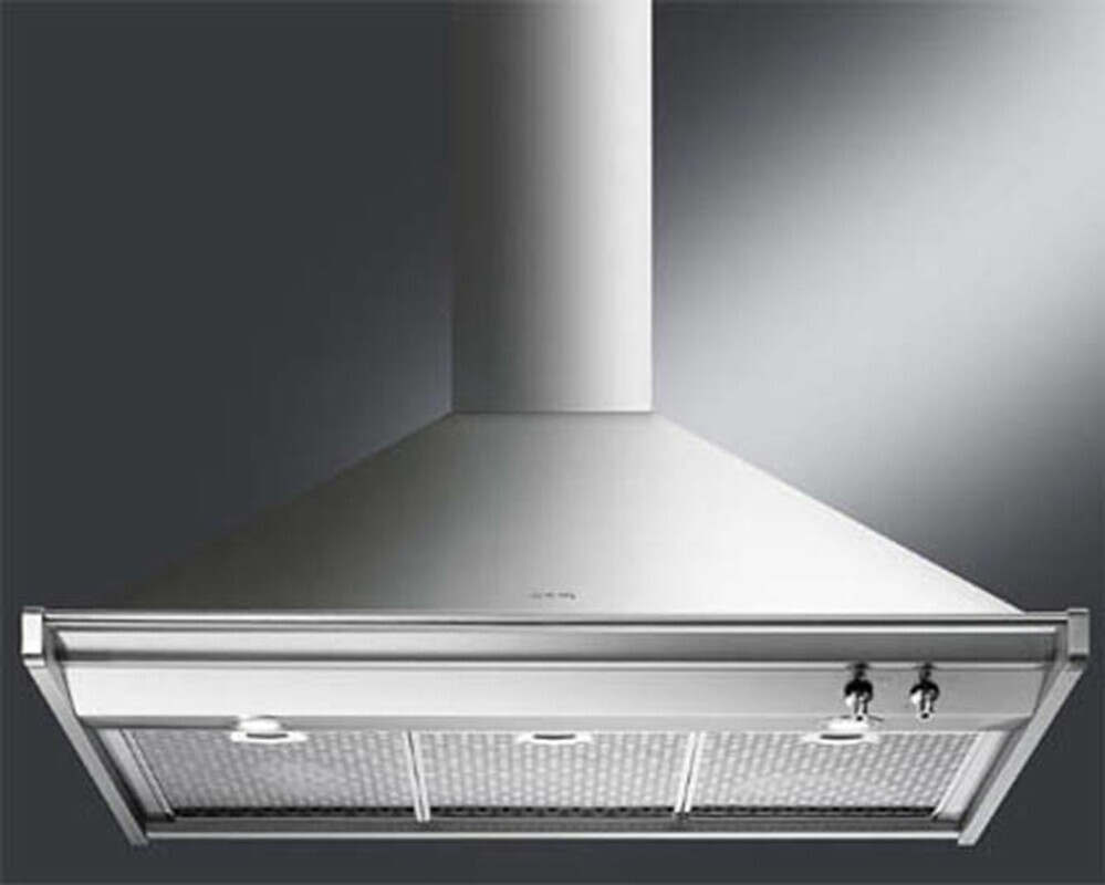 SMEG KD100HXE  Вытяжка настенная, 100 см, нержавеющая сталь.