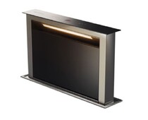 SMEG KDD60VXE-3 Вытяжка, встраиваемая в столешницу, 60 см, чёрное стекло