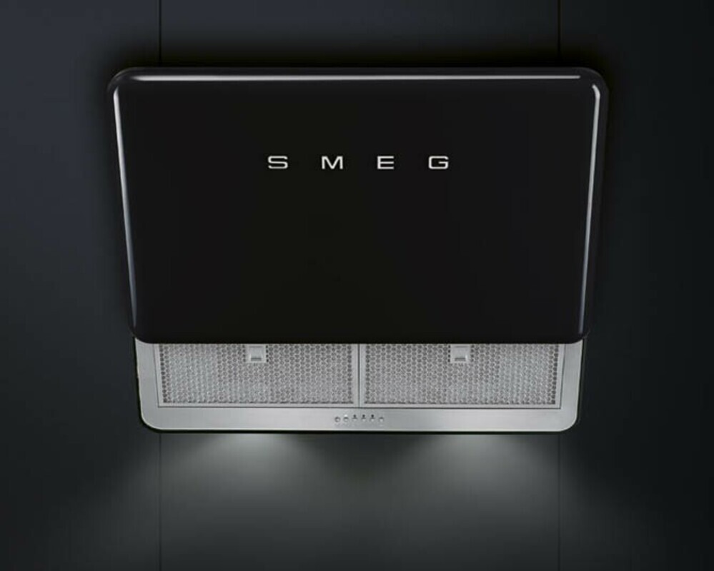 SMEG KFAB75BL Вытяжка настенная,75 см, черная