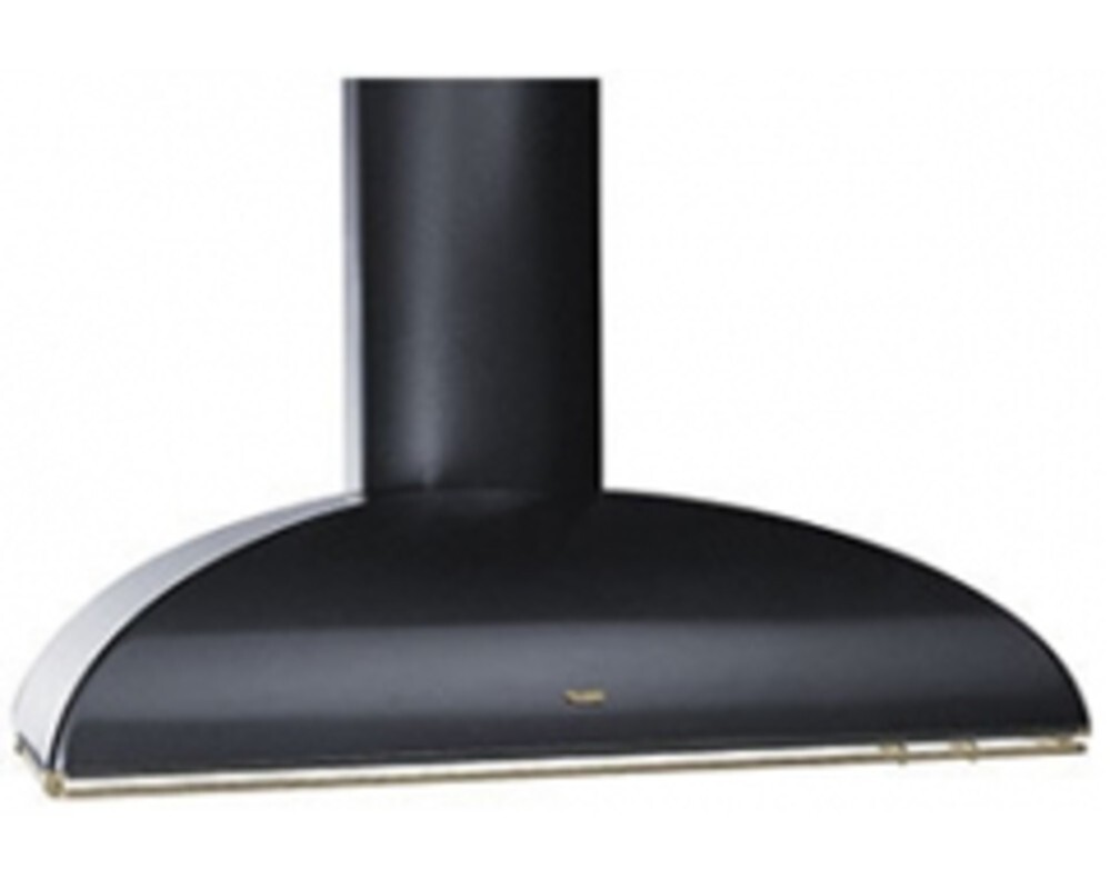 SMEG KS89AOE Вытяжка настенная,90 см, антрацит, фурнитура латунная