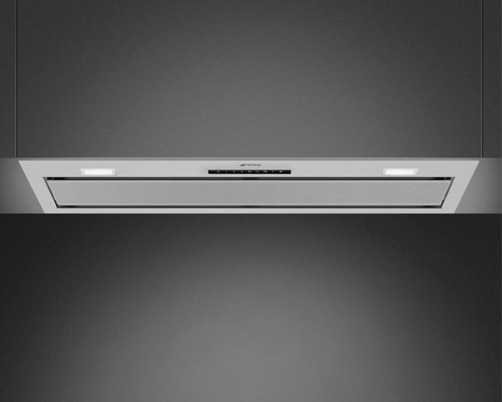 SMEG KSG9P4X Встраиваемая вытяжка, 89,7 см, нержавеющая сталь