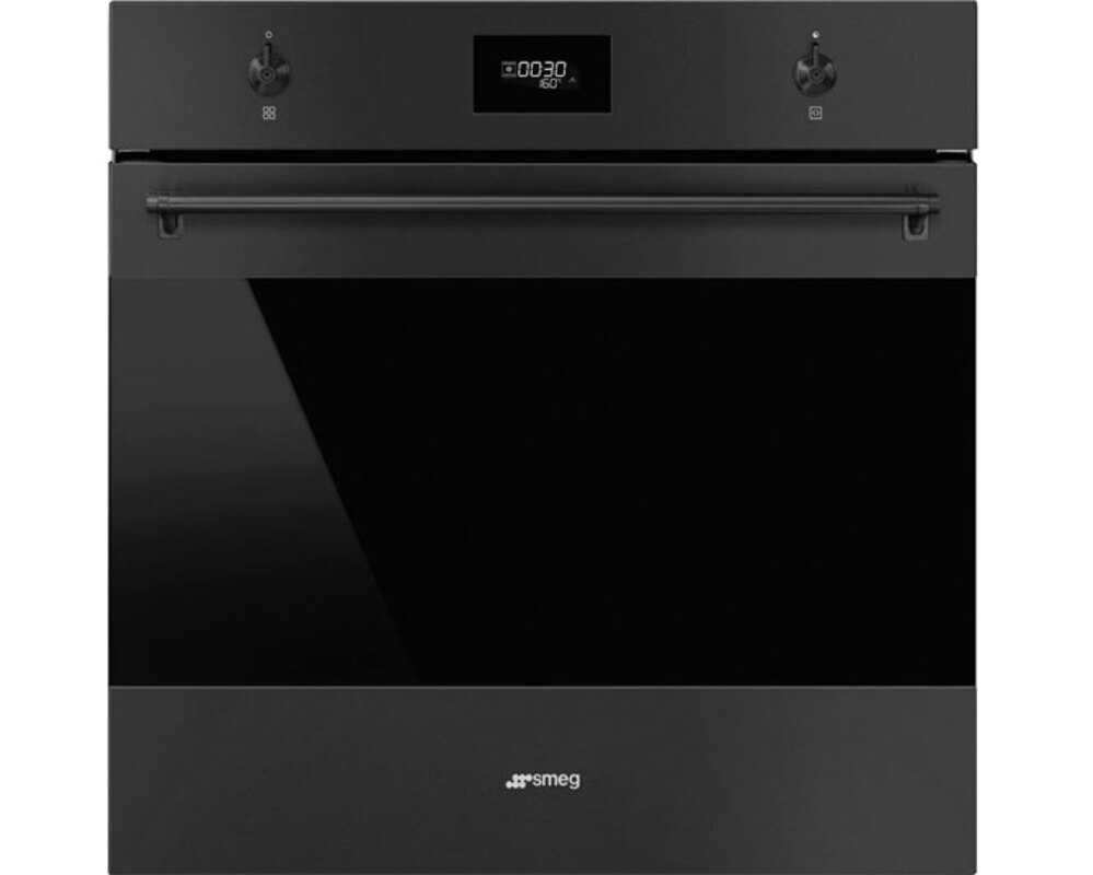 SMEG SF6301TN  Многофункциональный духовой шкаф, 60 см, 10 функций, цвет чёрный матовый