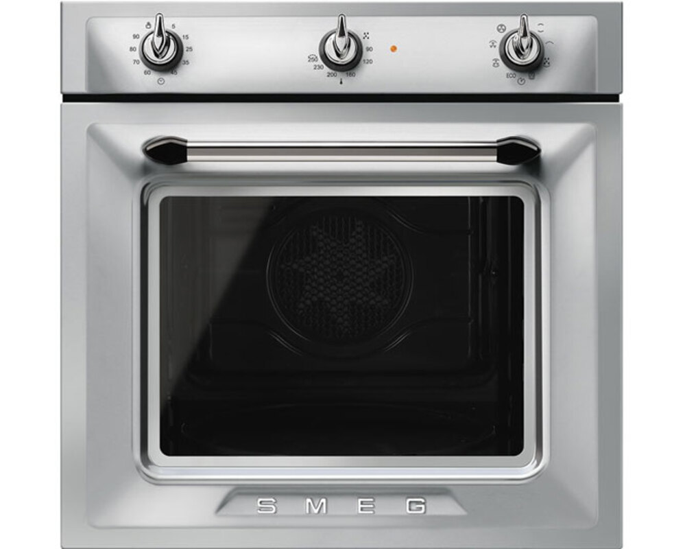 SMEG SF6905X1 Многофункциональный духовой шкаф, 60 см, 8 функций, нержавеющая сталь с обработкой против отпечатков пальцев.