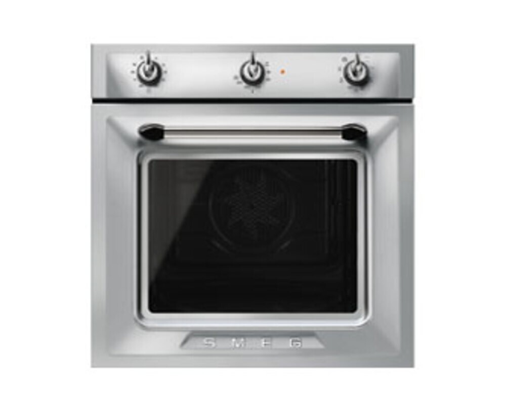 SMEG SF6905X1 Многофункциональный духовой шкаф, 60 см, 8 функций, нержавеющая сталь с обработкой против отпечатков пальцев.