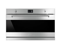 SMEG SFP9302TX Многофункциональный духовой шкаф с пиролизом, 10 функций, 90х60 см, нержавеющая сталь