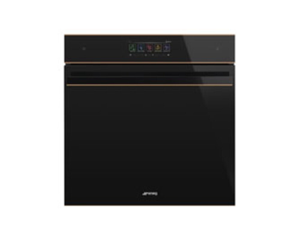 SMEG SO6606WAPNR Многофункциональный духовой шкаф с технологией Multitech  и SmegConnect, 60 см, 25 функций, чёрное стекло Eclipse