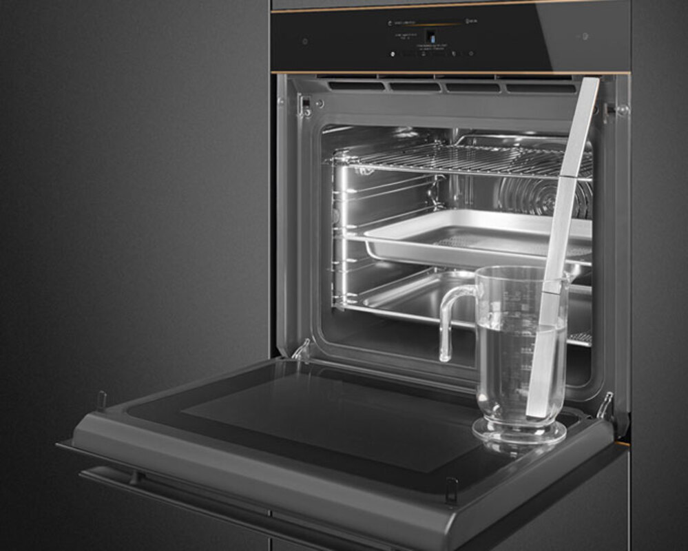 SMEG SO6606WAPNR Многофункциональный духовой шкаф с технологией Multitech  и SmegConnect, 60 см, 25 функций, чёрное стекло Eclipse