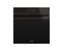 SMEG SO6606WAPNR Многофункциональный духовой шкаф с технологией Multitech  и SmegConnect, 60 см, 25 функций, чёрное стекло Eclipse