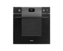 SMEG SO6101S2B3 Многофункциональный духовой шкаф с пароувлажнением, 60 см, 11 функций, чёрное стекло