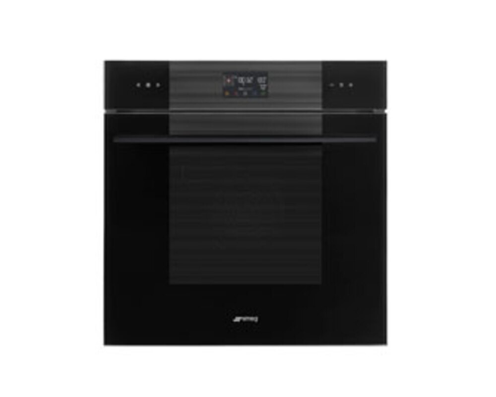 SMEG SO6102S3PB3 Многофункциональный духовой шкаф, комбинированный с паром, 60 см, 12 функций, чёрное стекло