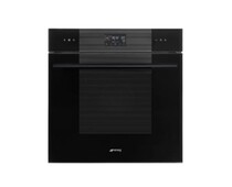 SMEG SO6102S3PB3 Многофункциональный духовой шкаф, комбинированный с паром, 60 см, 12 функций, чёрное стекло