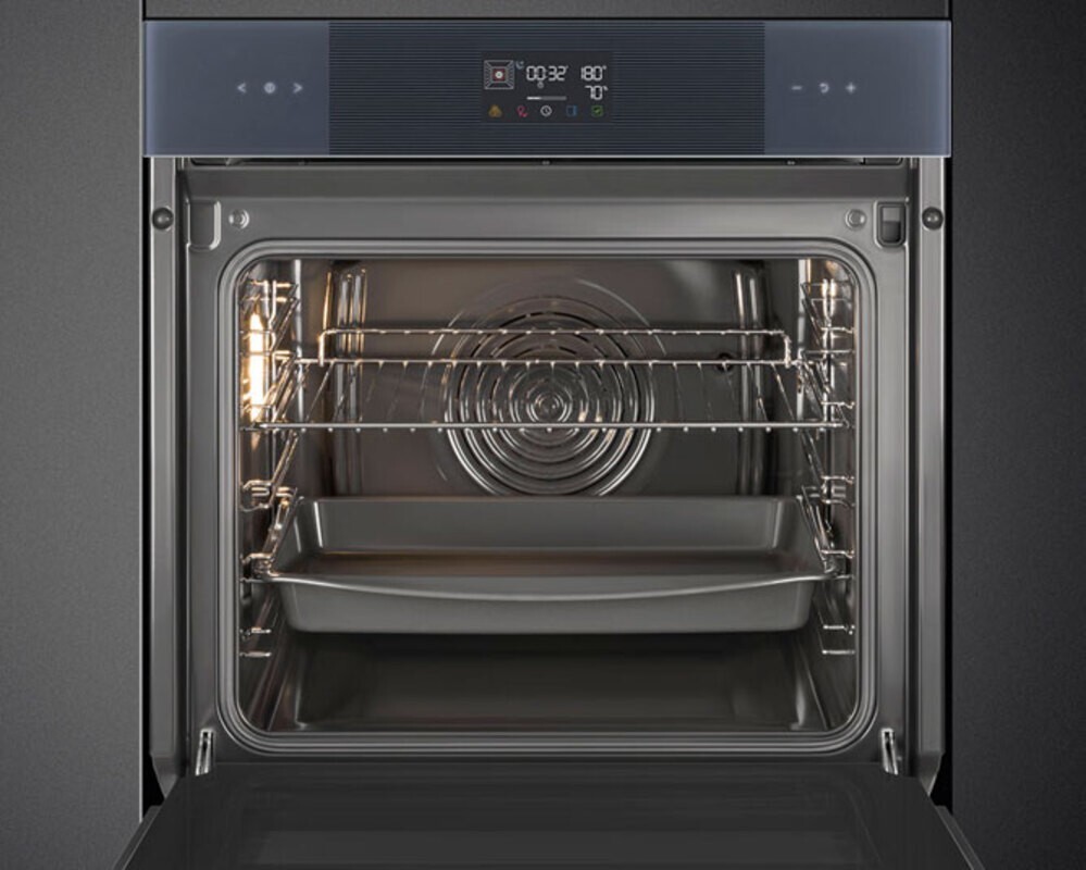 SMEG SO6102S3PG Многофункциональный духовой шкаф, комбинированный с паром, 60 см, 12 функций, стекло Neptune grey