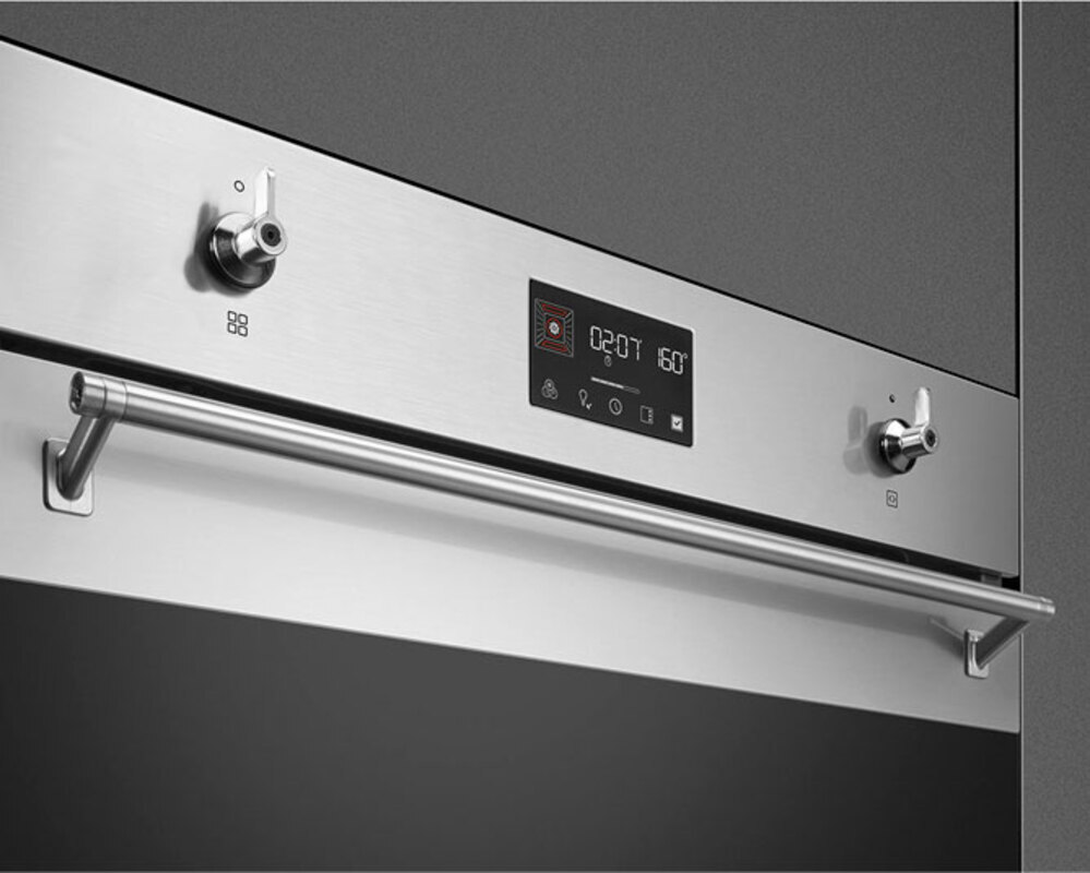 SMEG SO6302TX Многофункциональный духовой шкаф, 60 см, 10 функций, нержавеющая сталь