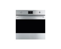 SMEG SO6302S3PX Многофункциональный духовой шкаф, комбинированный с пароваркой, 60 см, 12 функций, нержавеющая сталь с обработкой против отпечатков пальцев