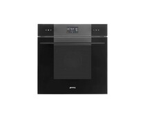 SMEG SOP6102S2PB3 Многофункциональный духовой шкаф с пиролизом и пароувлажнением, 60 см, 12 функций, чёрное стекло