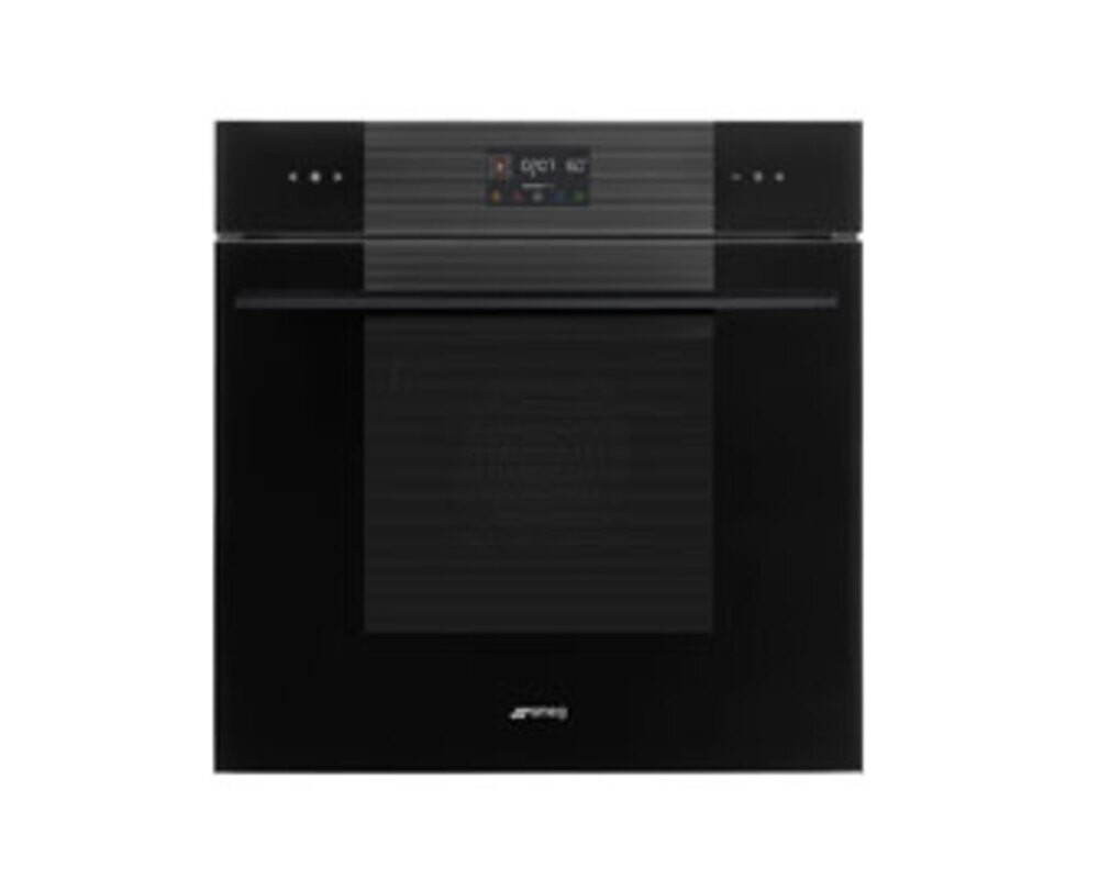 SMEG SOP6102TB3 Многофункциональный духовой шкаф с пиролизом, 60 см, 10 функций, чёрное стекло