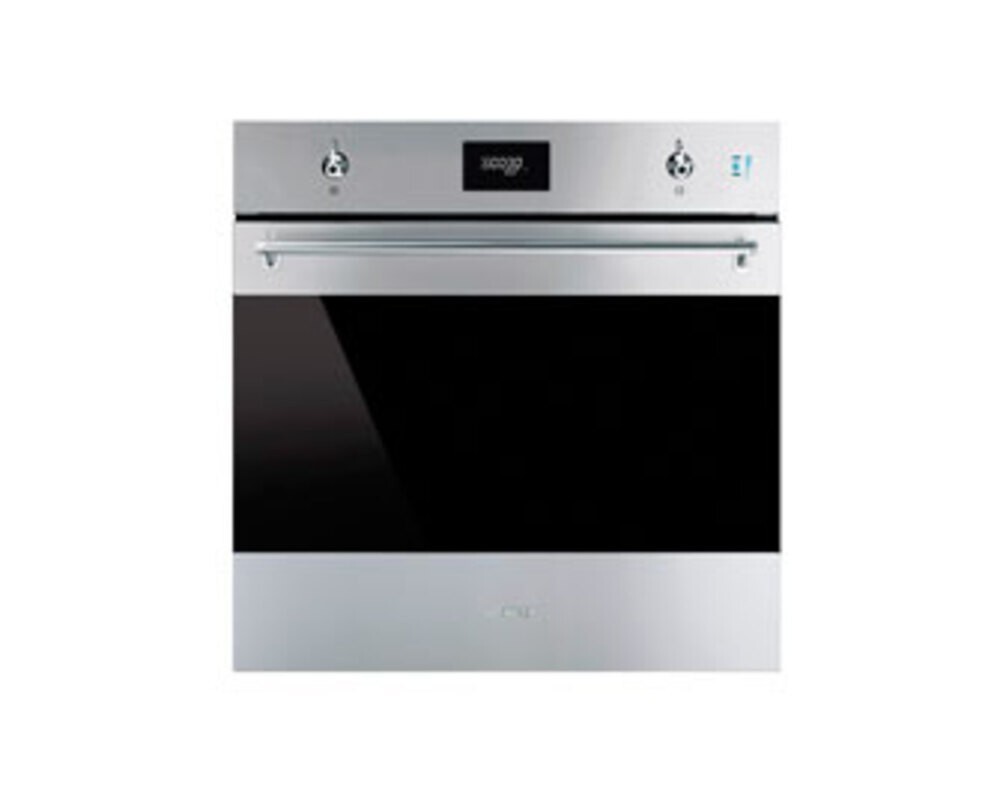 SMEG SOP6301S2X Многофункциональный духовой шкаф с пиролизом и пароувлажнением, 60 см, 11 функций, нержавеющая сталь с обработкой против отпечатков пальцев