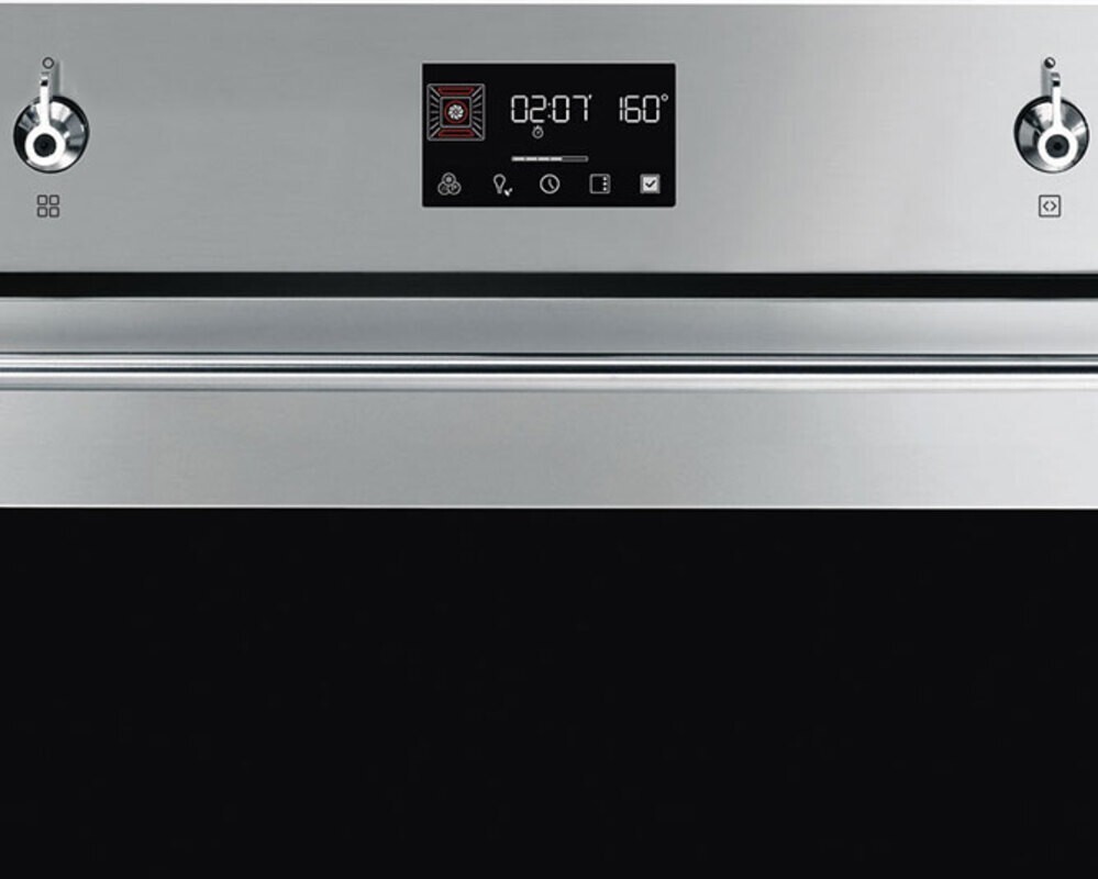 SMEG SOP6302TX Многофункциональный духовой шкаф с пиролизом, 60 см, 10 функций, нержавеющая сталь