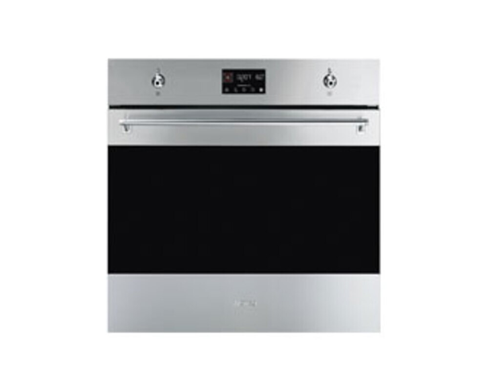 SMEG SOP6302TX Многофункциональный духовой шкаф с пиролизом, 60 см, 10 функций, нержавеющая сталь