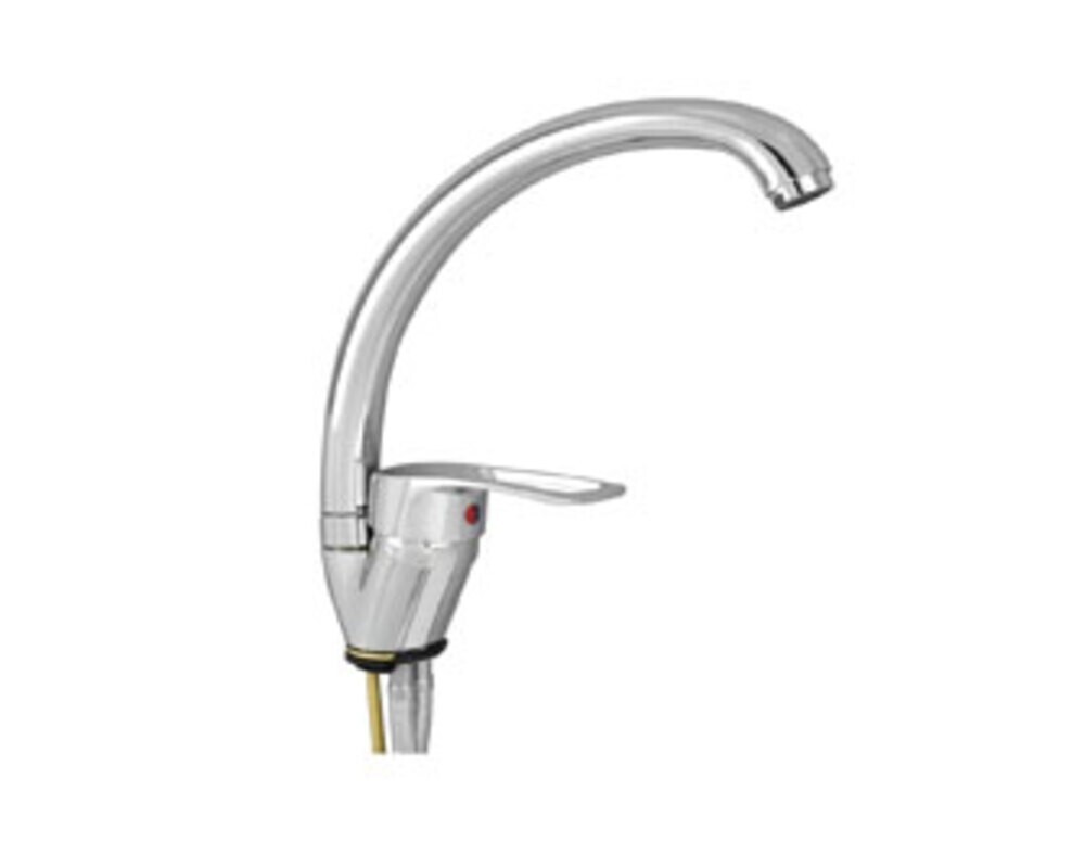 Смеситель TORNADO 4211 однорычажный высокий излив, хром