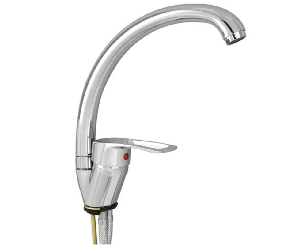 Смеситель TORNADO 4211 однорычажный высокий излив, хром