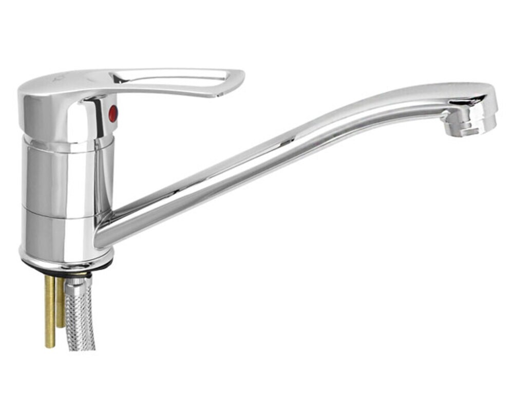 Смеситель TORNADO 4204 однорычажный длинный излив, хром
