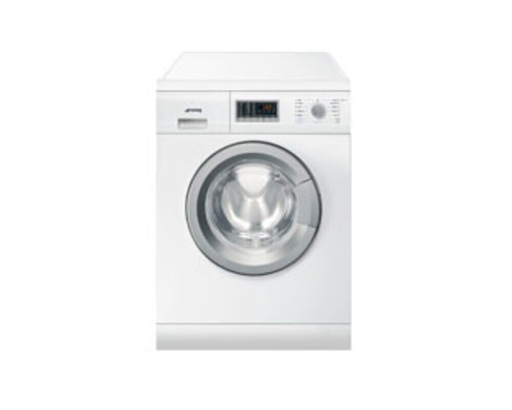 SMEG LSF147E Отдельностоящая стиральная машина с сушкой, 60 см, цвет белый.