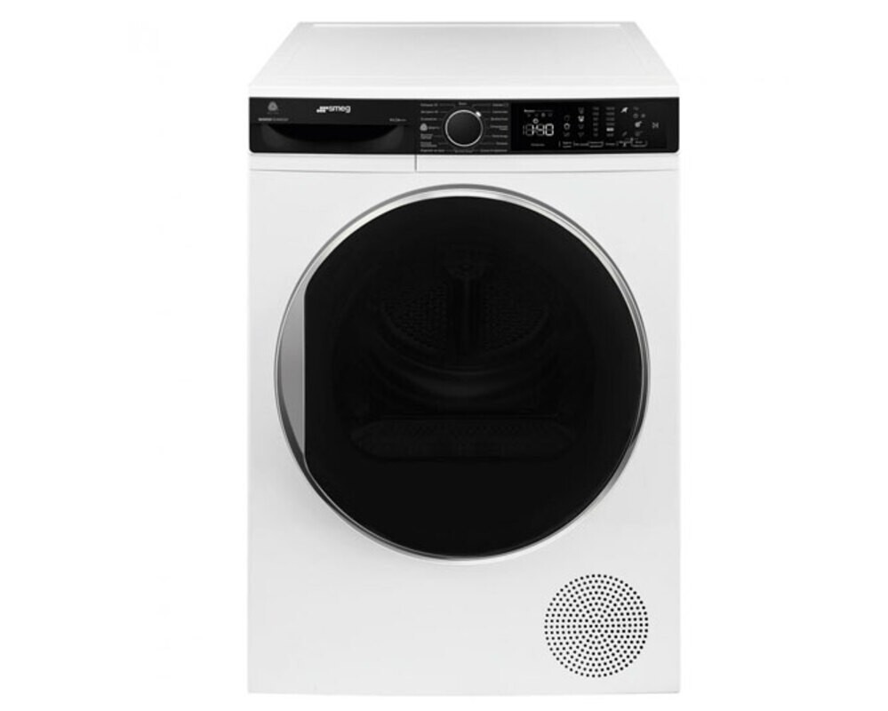 SMEG DT393RU4 Отдельностоящая сушильная машина, 9 кг, 60 см, цвет белый