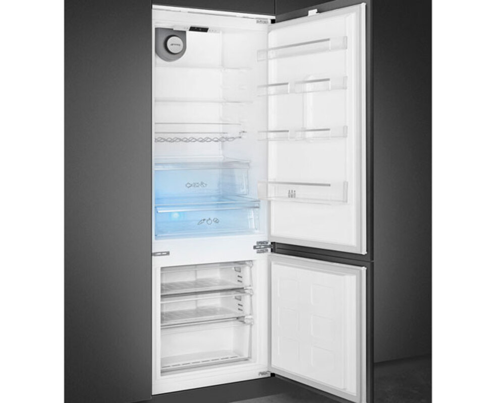 SMEG C475VE Встраиваемый комбинированный холодильник, ширина 68,9 см