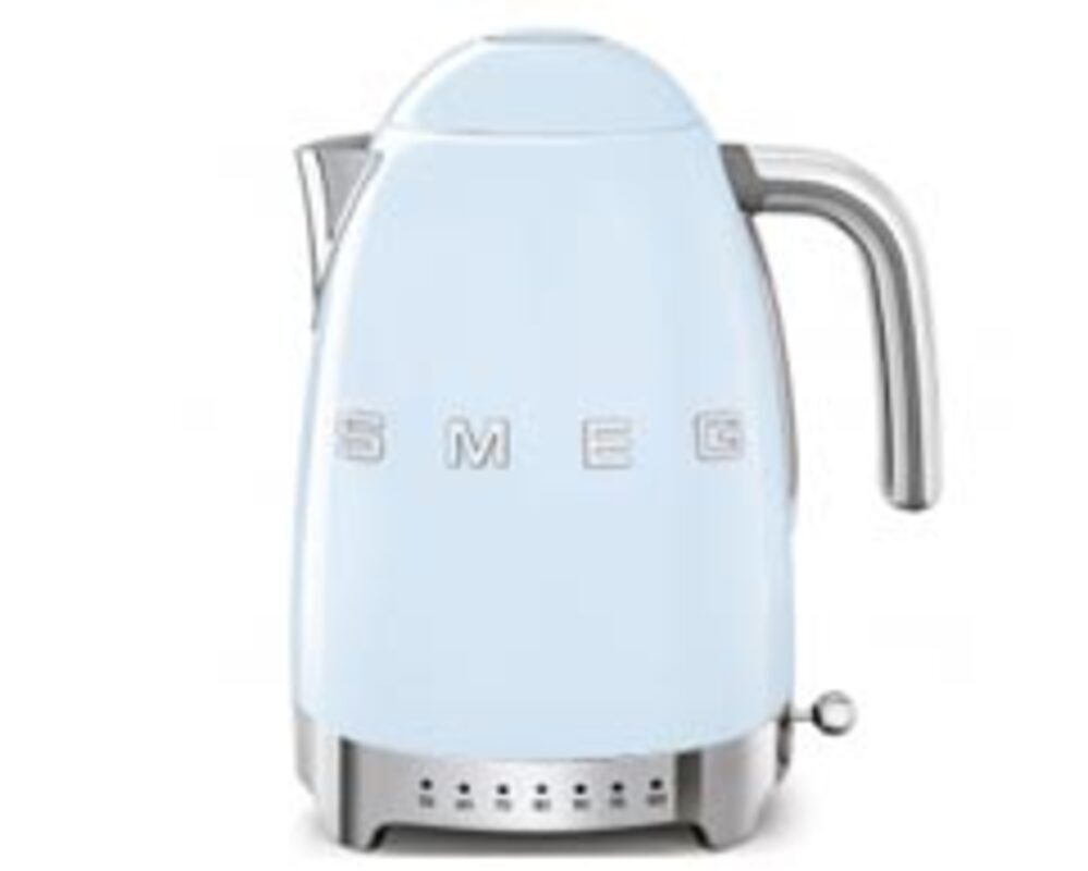 SMEG KLF04PBEU Чайник электрический с регулируемой температурой, пастельный голубой